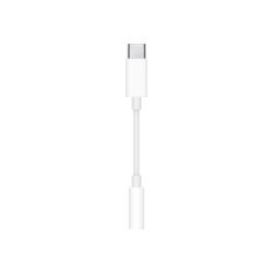 Adaptador desde USB-C macho a mini jack hembra 3.5mm sustituye a mu7e2zm/a