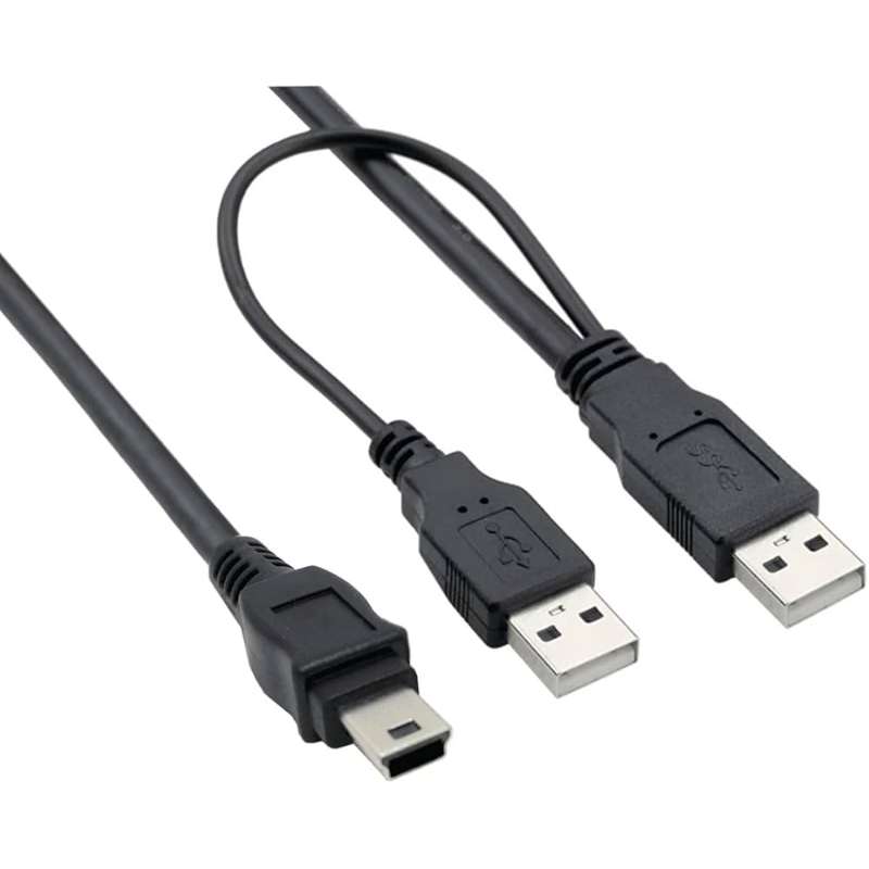 Cable Datos USB En Y 2xUSB2 (OEM)