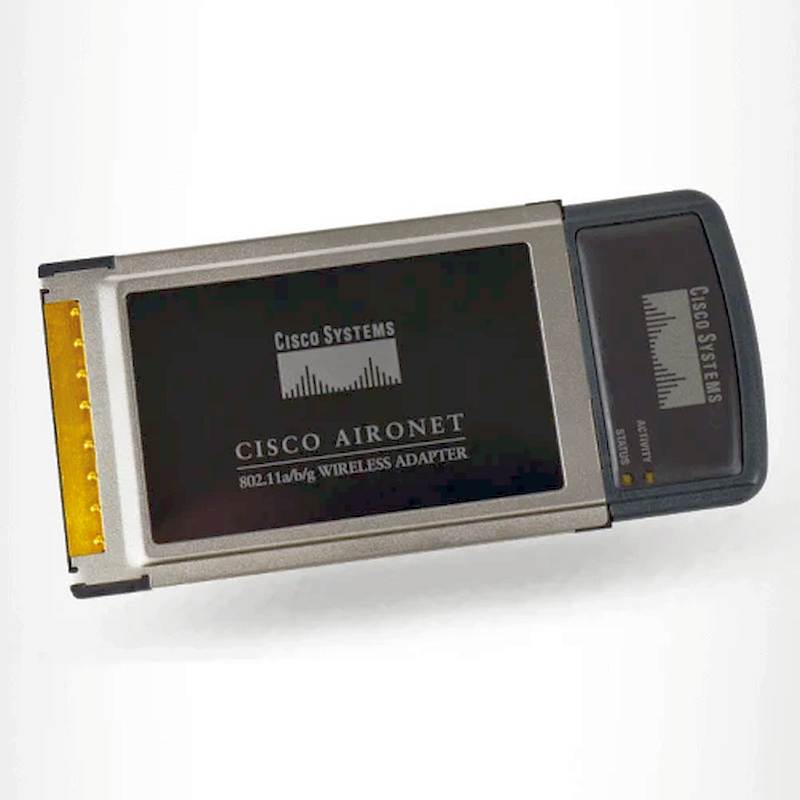CISCO Aironet 802.11a/b/g Wifi PCMCIA AIR-CB21AG-E-K9
