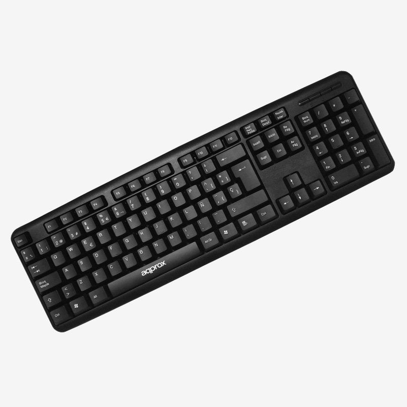 Teclado Approx USB 2.0 Negro (APPMX220)