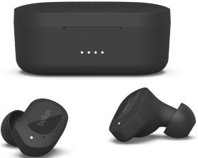 Auriculares intrauditivo true wireless soundform con microfono play bluetooth color negro
