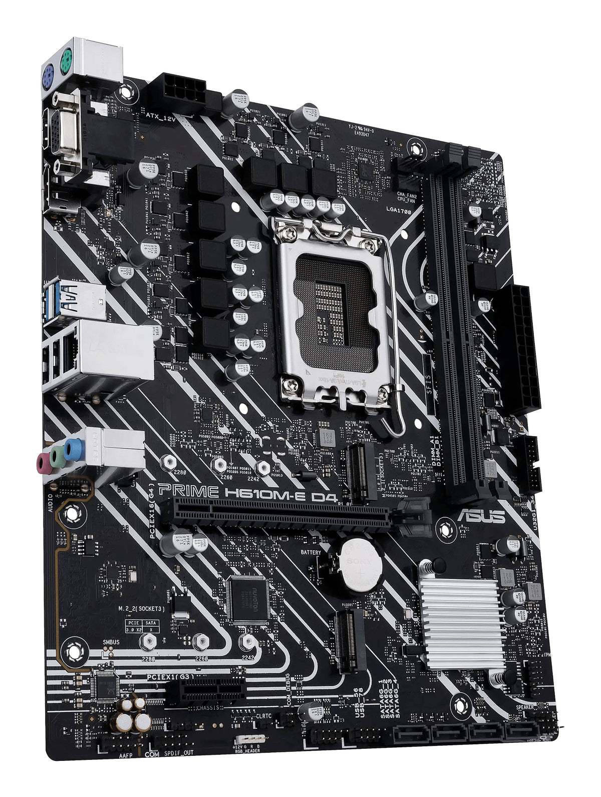 ASUS H610M-E D4 CSM:(1700) 2DDR4 USB VGA HDMI RJ45 mATX (90MB19N0-M1EAYC)