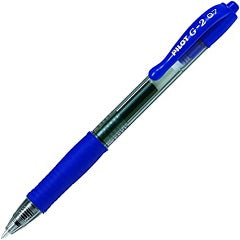 Boligrafo de tinta de gel g2 con punta 0.7mm de color azul