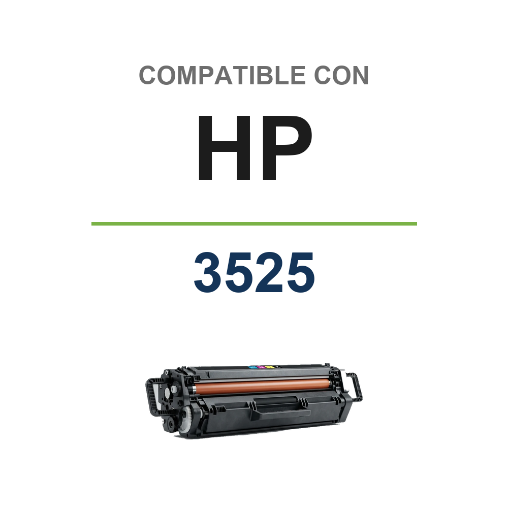 Toner GENERIC HP Cyan 3525 251A (LH-72) compatible con HP 3525