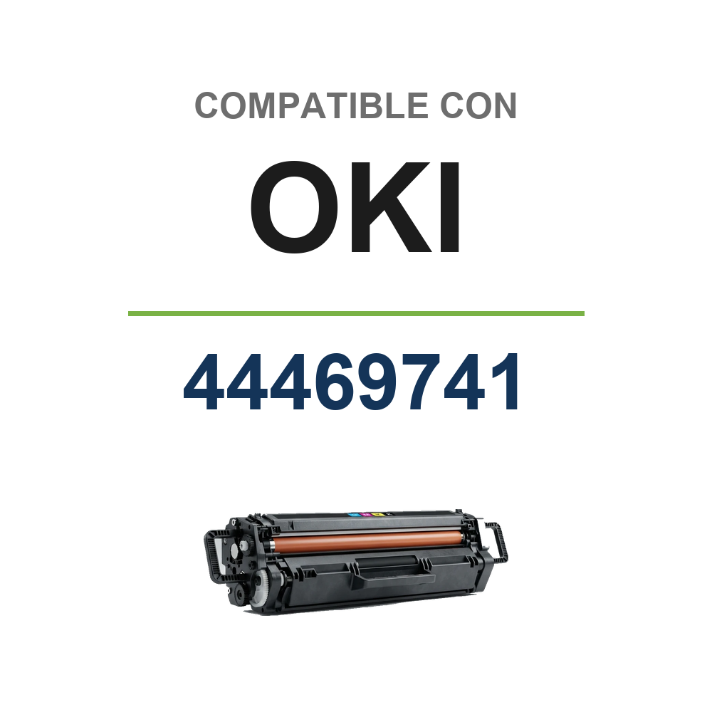 OKI 44469741 Magenta Cartucho de Toner Generico. (XOES3451MR) compatible con OKI 44469741