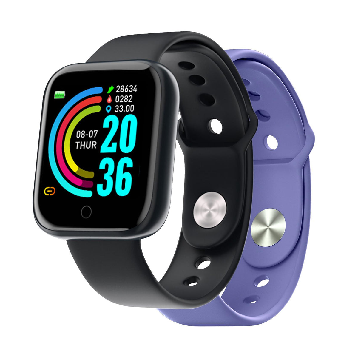 Smartwatch CELLY 1.44" BT Negro/Violeta (TRAINERBEATVL)