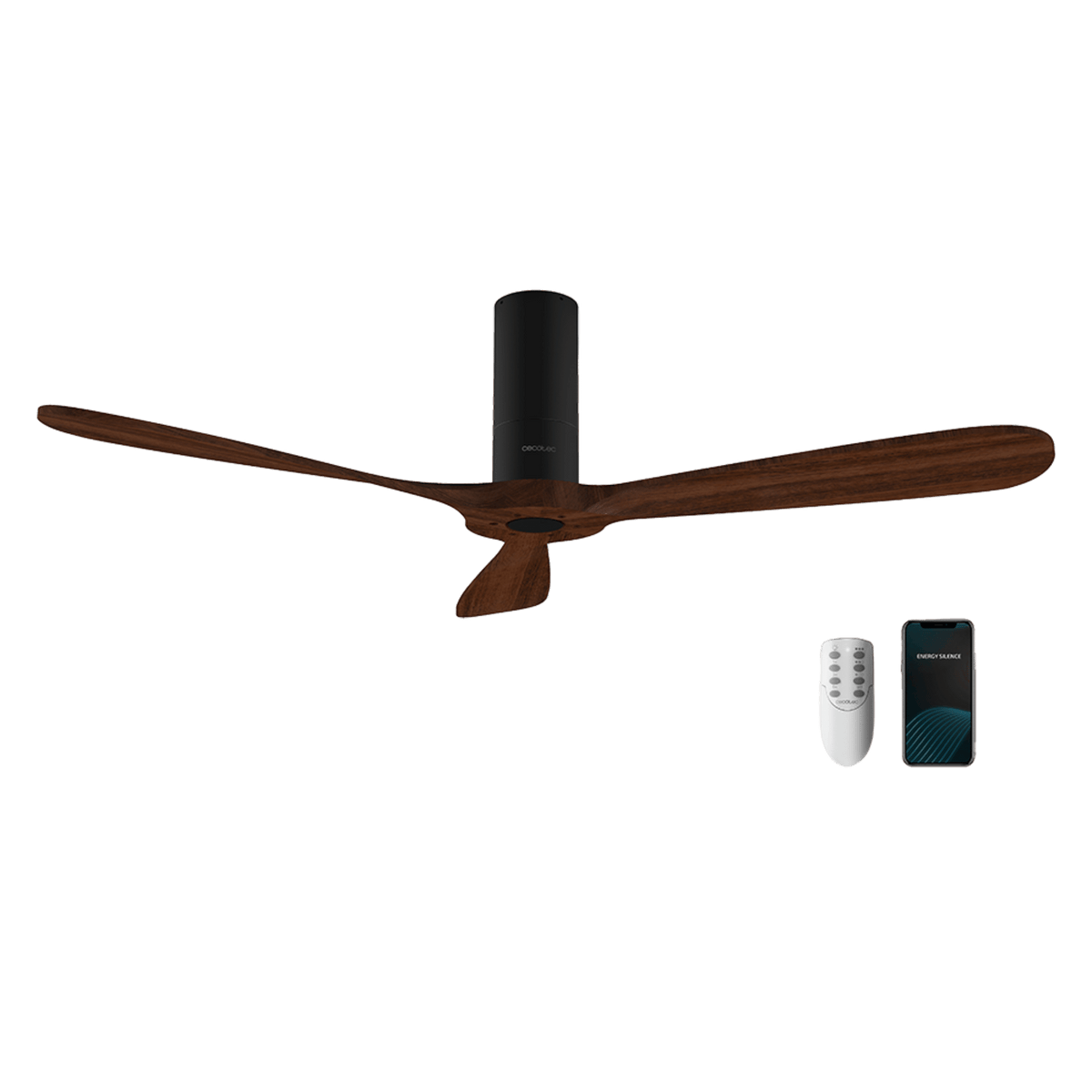 Ventilador Techo CECOTEC Aero 5500 Aqua Negro (08241)