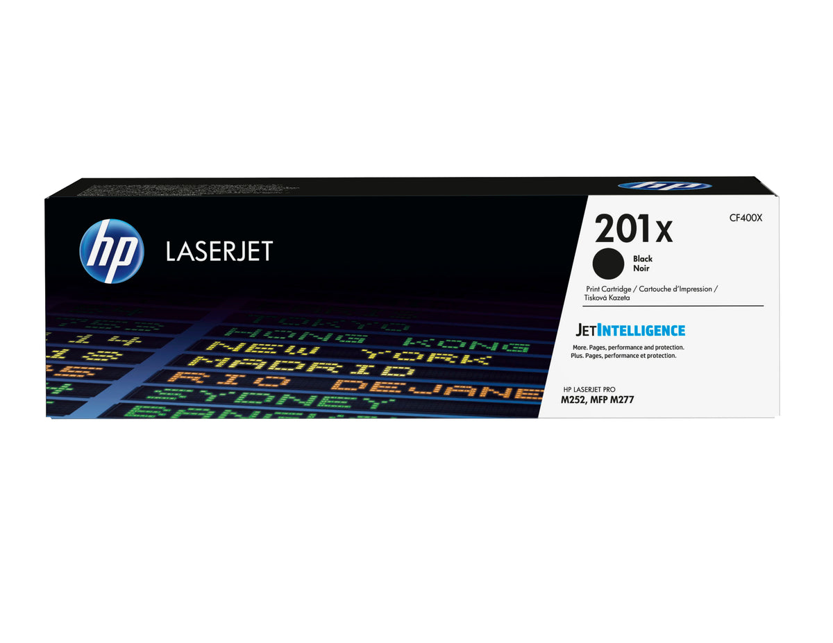 Toner HP LaserJet Pro 201X Negro 2800 páginas (CF400X)