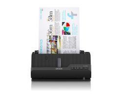 Escáner Epson DS-C320W A4 ADF USB Negro (B11B270401)