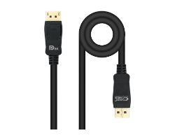 Nanocable DP/M a DP/M 1m Negro (10.15.2501)