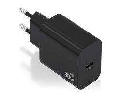 Cargador de Pared AISENS 1xUSB-C 30W Negro (A110-0941)