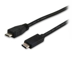 Cable EQUIP USB-C/M a mUSB-B/M 1m Negro (EQ12888407)