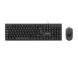 Teclado+Ratón NILOX USB 2.0 Negro (NXKME000005)