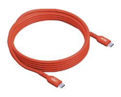 Cable Club 3D USB-C PD 240W 3m M/M Naranja CAC-1513