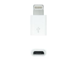 Nanocable Lightning/M a mUSB/H Blanco (10.10.4100)