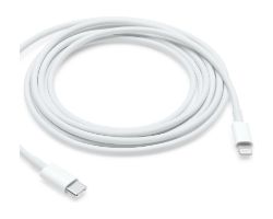 Cable Apple USB-C/M a Lightning/M 2m Blanco (MW2R3ZM/A)