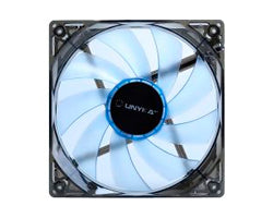 Ventilador UNYKA 120mm LED Azul/Transparente (51791)