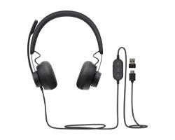 Auric+Micro LOGITECH Zone 750 USB-C Grises (981-001104)