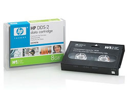 Cartucho de Datos HP DAT DDS-2 8Gb Negro (C5707A)