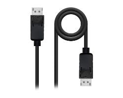 Nanocable DP/M a DP/M 3m Negro (10.15.2803)