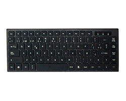 Teclado UNYKA Mini KB302 USB Negro (50542)