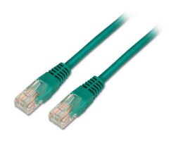 Cable AISENS RJ45 Cat5e UTP AWG24 0.5m Verde(A133-0193)
