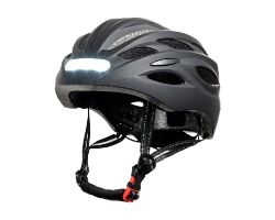 Casco Youin MTB LED Frontal/Trasera L Negro (MA1017)