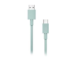 Cable NUBBEH Borealis USB-A/USB-C Turquesa (NBCABLACT)