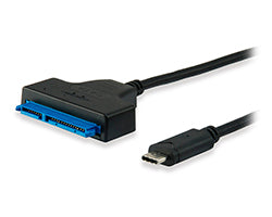 Cable EQUIP USB-C/M a SATA/M 6Gbit/s Negro (EQ133456)