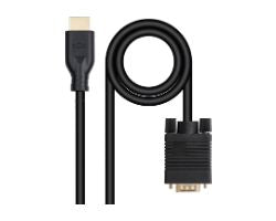 Nanocable VGA/M a HDMI/M 1.8m Negro (10.15.4602)