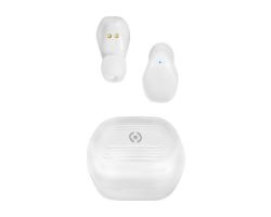 Auriculares CELLY TWS Intraurales BT Blancos (FLIP2WH)