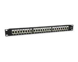 Panel Conexión Blindado EQUIP 24xRJ45 Cat.6A (326625)