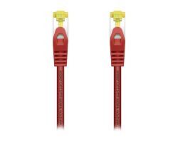 CABLE DE RED CAT.7 S/FTP 0.5M AISENS RED