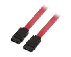 Cable AISENS SATA3 (7-pin) 0.5m Negro/Rojo (A130-0153)