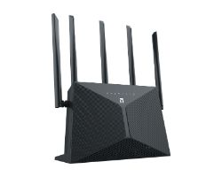 Router STONET WiFi 6 DualBand 3xRJ45 GbE Negro (NX30)
