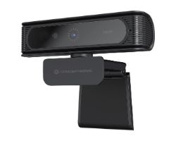 WebCam CONCEPTRONIC FHD USB Micrófono Negra (AMDIS09B)
