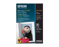 Papel Epson Premium Photo 13x18cm 30hojas (C13S042154)