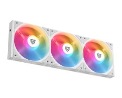 Ventilador Nfortec ARGB Kit 3 Blanco (NF-FAN-STELLAR-W)