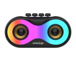 Altavoz SWISS GO Wali Bluetooth RGB USB-C (SWI303272)