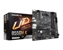 GIGABYTE B550M K:(AM4) 4DDR4 HDMI DP RJ45 mATX