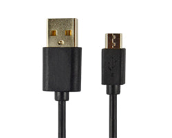 Cable CONCEP. USB2/mUSB 1m Pack 5 Negro (CTUSBANDRB5)