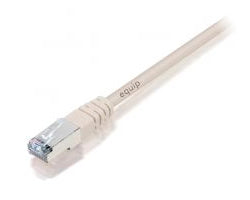 Latiguillo EQUIP Cat.5e F/UTP 25cm Beige (EQ225413)
