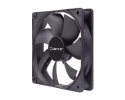 Ventilador 12x12 UNYKA 25mm 4Pin/PWM (51800)