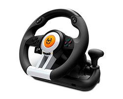 Volante+Pedales KROM KWheel PC/PS3/4 Xbox (NXKROMKWHL)