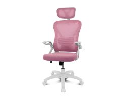 Silla Drift Ergonómica Blanco/Rosa (DRAIR35WP)