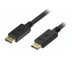 Cable NILOX DP 1.4 4K M/M 2m Negro (NXDP-1.4-2R)