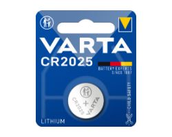 Pila de Botón Varta CR2025 Litio 3V (06025101401)