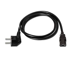 Cable AISENS CPU CEE7/M-C13H 3m Negro (A132-0168)