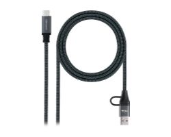 Nanocable USB-C a USB-A+USB-C/M (10.01.4111-L150-COMB)