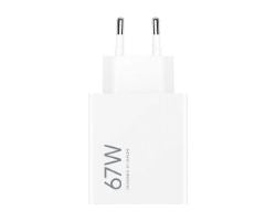 Cargador de Pared XIAOMI 67W 1xUSB-A Blanco (BHR07SKEU)
